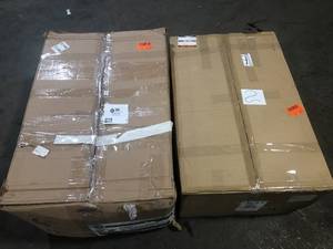 lot 2 image: Lot of 2 Assorted Mower Bagger open box  Customer Returns See Pictures
