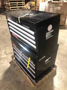 lot 13 image: Lot of Husky tool cabinets customer returns review pictures