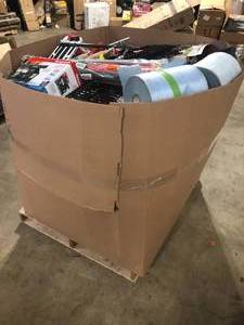 lot 15 image: Gaylord full of assorted hardware, general merchndise, and various  misc items various products various conditions customer returns see pictures