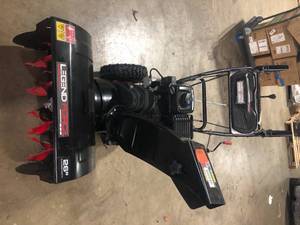 lot 17 image: Legend Force 26in. Two-Stage Gas Snow Blower in working Condition customer returns see pictures