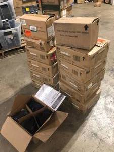 lot 20 image: Lot of assorted Caster Sets not used see pictures