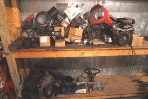 used mower engine parts