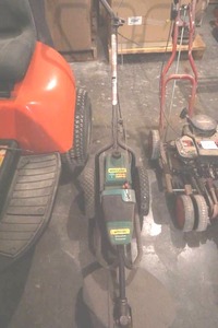weed eater walk behind
