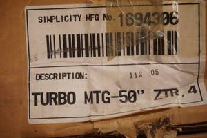 turbo mounting kit 50
