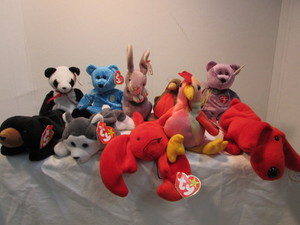 lot 53 image: Beanie Babies