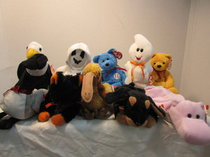 lot 56 image: Beanie Babies