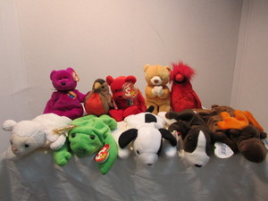 lot 57 image: Beanie Babies