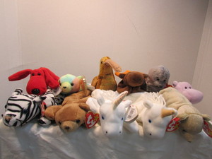 lot 58 image: Beanie Babies