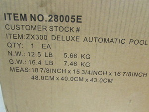 lot 87 image: Automatic Pool Cleaner