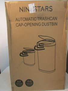 lot 95 image: Auto Lid Trash Can