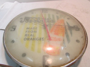 lot 204 image: Advertising Clock