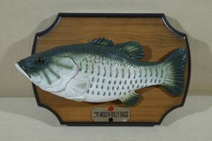 lot 106 image: Big Mouth Billy Bass Novelty Wall Hanger