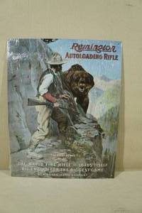 lot 125 image: NEW Vintage Look Remington Ad Metal Sign - Made in USA