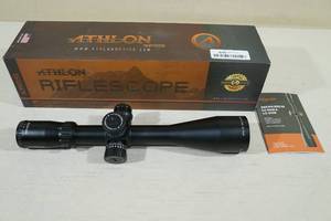 lot 12 image: Athlon Ares BTR Gen 2 4.5-27 x 50 APLR3 FFP IR MOA Rifle Scope