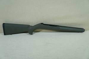 lot 43 image: Hogue OD Green Overmolded Rubber Stock for Ruger 1022 Rifle