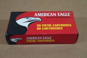 lot 149 image: 50 Federal American Eagle .40 S&W 165 Gr FMJ Ball Ammo