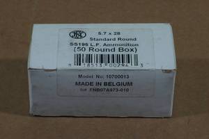 lot 164 image: 50 FNH 5.7 x 28mm 27 Gr HP Ammo