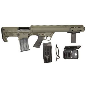 lot 6 image: NEW Black Aces Tactical Bullpup 12 Gauge Pump Action Shotgun - OD Green