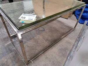 GlassMetal Table