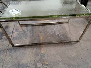 48 GlassMetal Table