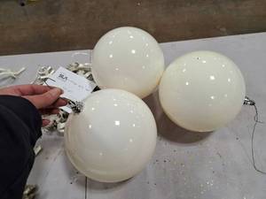 Lot of (3) 7 Ball Ornaments