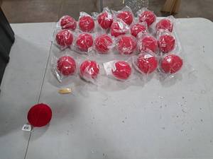 Lot of (20) Vickerman 3 Yarn Ball Ornaments