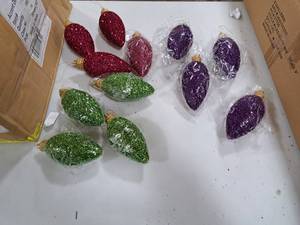Lot of (12) 6 Tree Ornaments