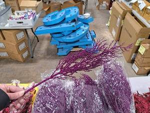 Lot of (18 - Three Bags with 6 per bag) 29 Decorative Branches