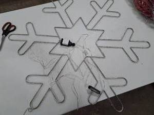 Starry Light 36 Lighted Snowflake