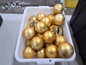 Lot of (20) Ball Ornaments