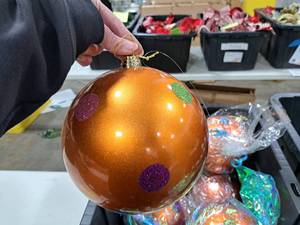 Lot of (4) 8 Ball Ornaments