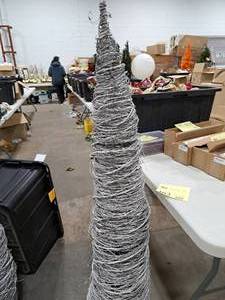 57 Wooden Tree Dcor
