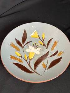 Italian Fruit Platter and Stangl Floral Platter