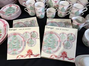 Sango Home for Christmas Christmas Dish Set - 96 Pieces