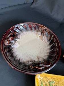 BrownYellow European Style Plates and Mug