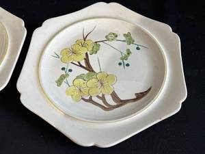 Red Wing Plum Blossom Set of Two Dinner Plates