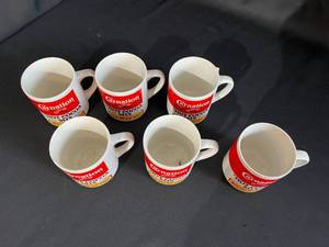 Carnation Hot Cocoa Mix Set of Six Mugs