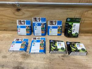 lot 58 image: HP- Lot of Inkjet Printer Ink