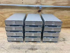 lot 61 image: G-TECHNOLOGY Lot of 12- 2TB External Hard Drives