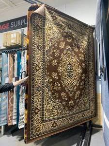 lot 18 image: DAHDOUL Whistler Collection 8 x 10 Area Rug (Brown)