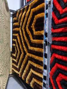 lot 19 image: DAHDOUL Memphis Collection 8 x 10 Area Rug (Brown)