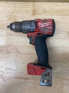 lot 50 image: MILWAUKEE M18 FUEL 18V Lithium-Ion Brushless Cordless 12 in. Hammer DrillDriver (Tool-Only)
