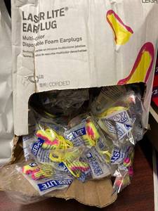 3M Respirator and Earplugs