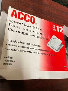 Square Magnetic Clips