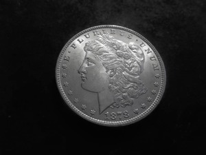 1878 Morgan Silver Dollar Reverse Of 1879 (3rd Reverse)