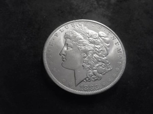 1883 O Morgan Silver Dollar