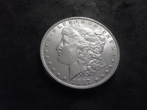 1887 Morgan Silver Dollar