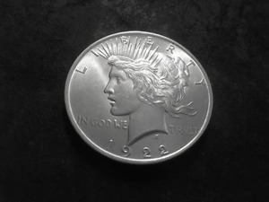 1922 Silver Peace Dollar