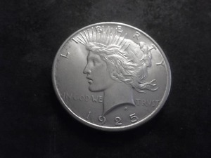 1925 Peace Silver Dollar