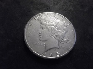 1925 S Peace Silver Dollar
